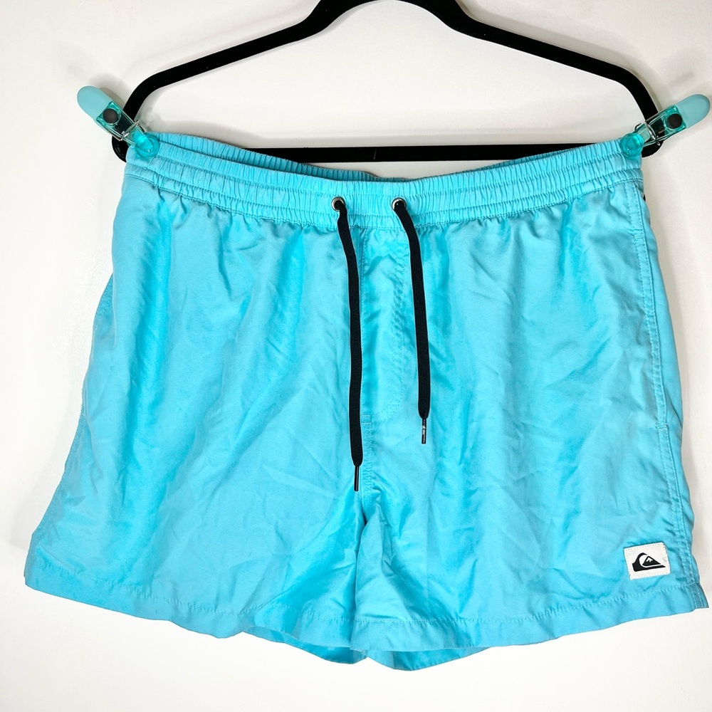 Quiksilver Men’s Everyday Swim Board Shorts - Baby Blue (Size XL)